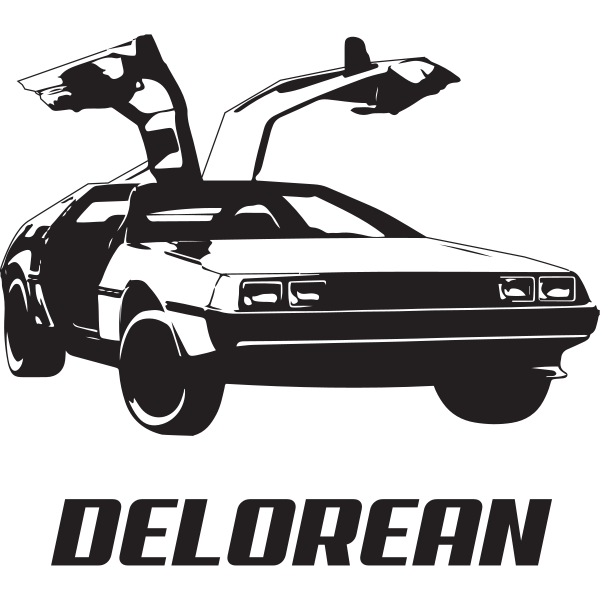 Delorean Retro Car