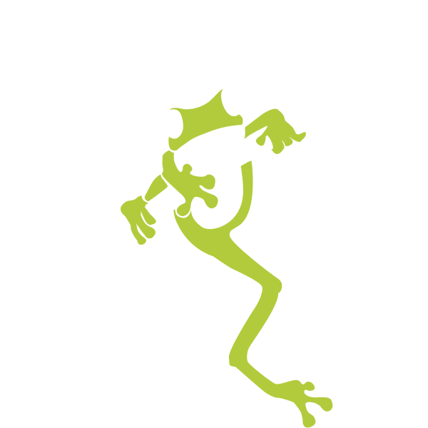 Frog With Headphone