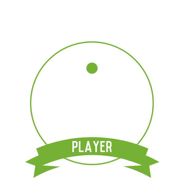 Table Tennis Player Crest