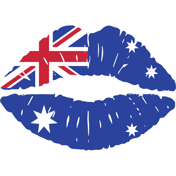 Australian Kiss Flag