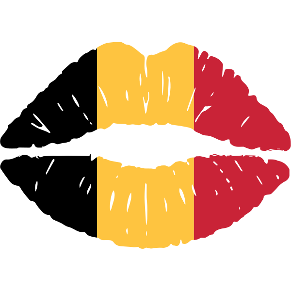 Belgium Kiss Flag