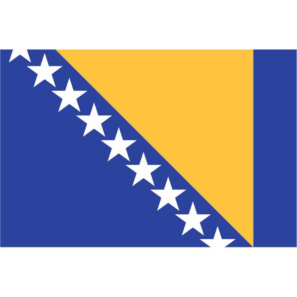 Bosnia-Herzigowina Flag