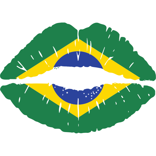 Brazil Kiss Flag