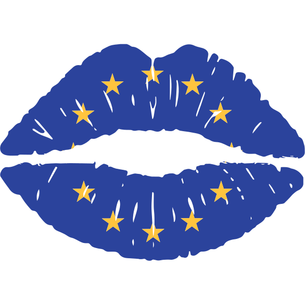 EU Kiss Flag