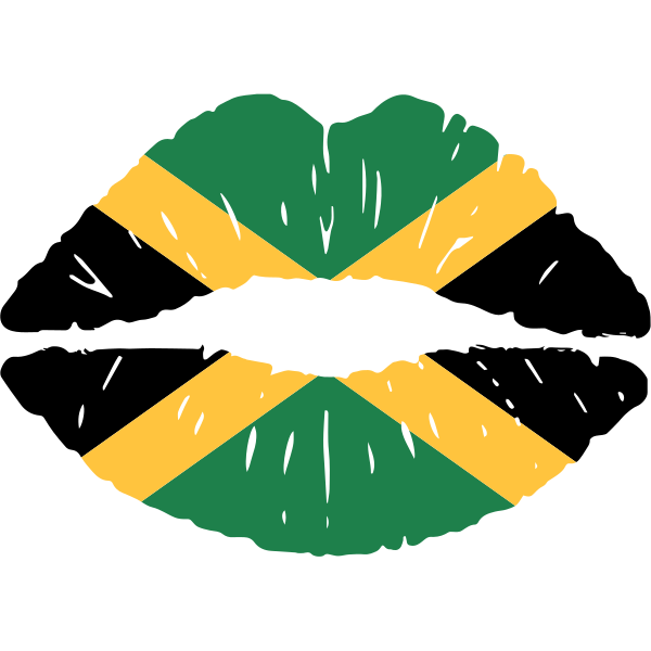 Jamaican Kiss Flag