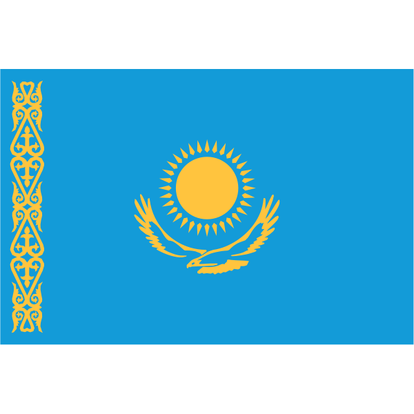 Flag of Kazakhstan