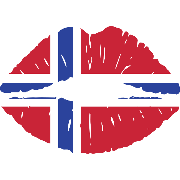 Norwegian Kiss Flag