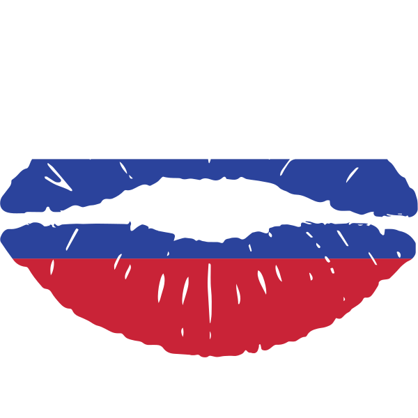 Russian Kiss Flag