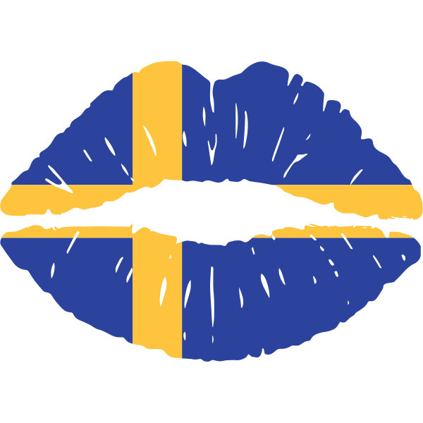 Swedish Kiss Flag