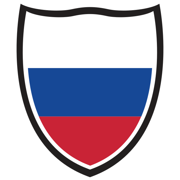 Russian Flag Shield