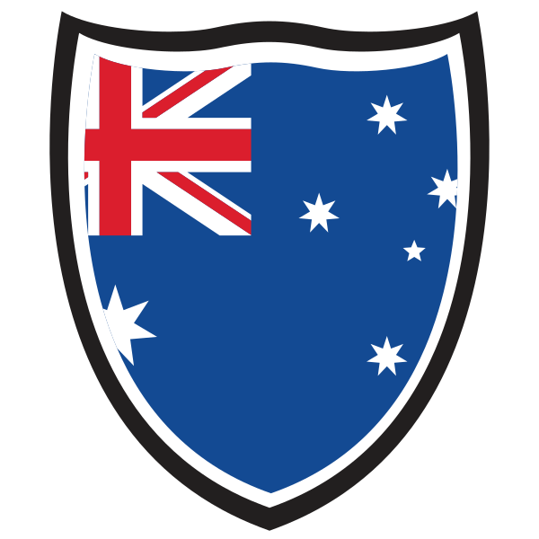 Australia Shield Flag