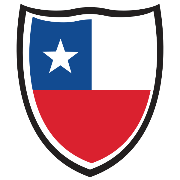 Chile Flag Shield