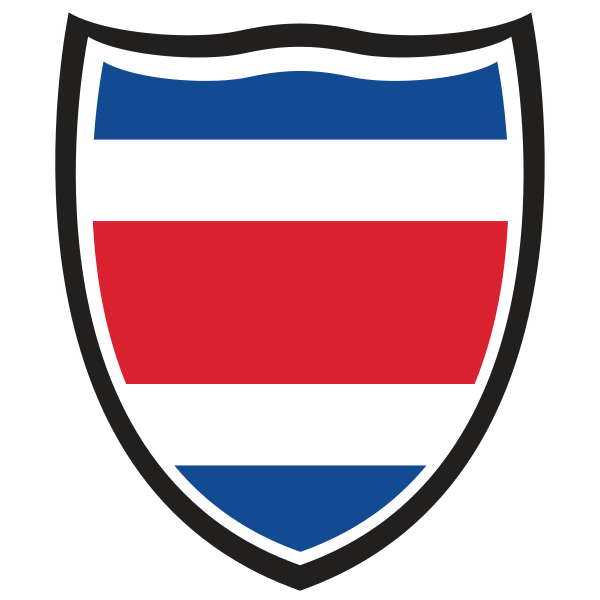 Costa Rica Flag Shield