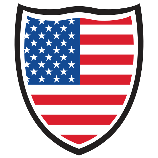 USA Shield Flag