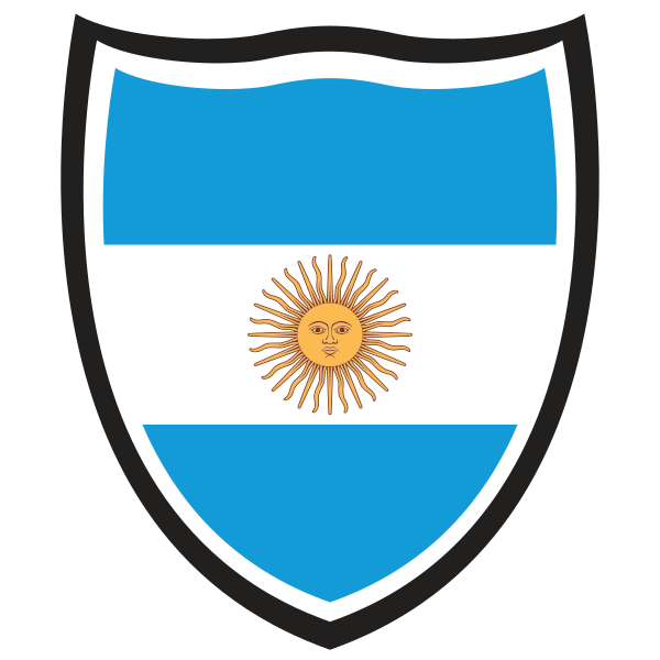 Argentina Flag Shield