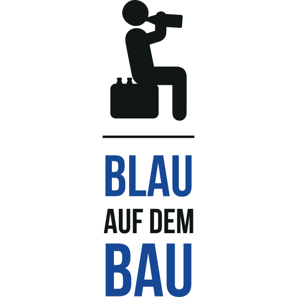 Blau auf dem Bau