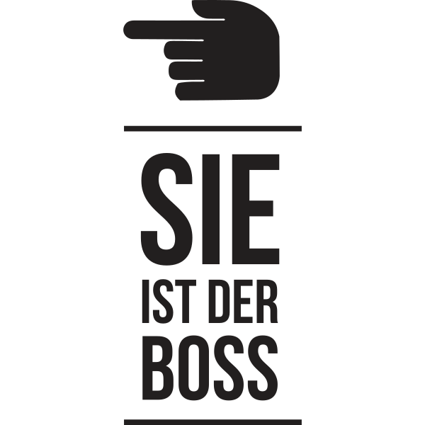 Sie ist der Boss