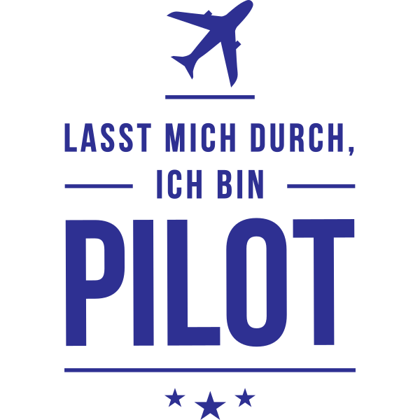 Lasst mich durch ich bin Pilot