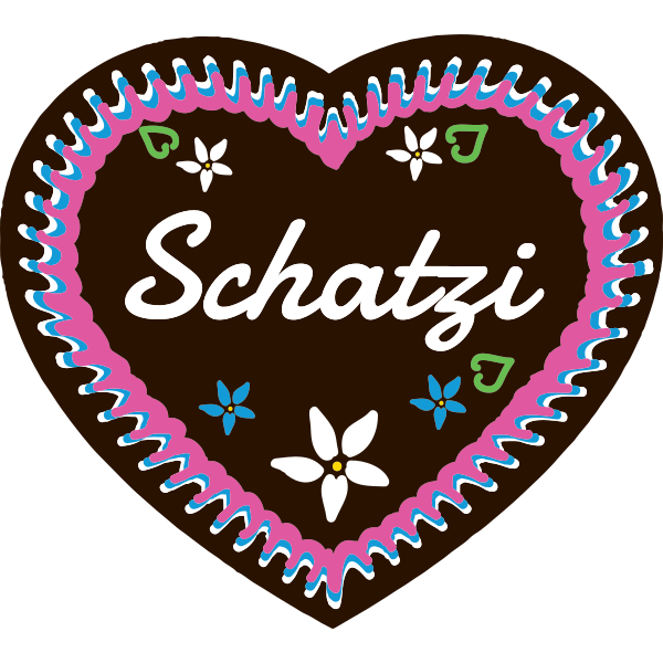 Schatzi Lebkuchenherz