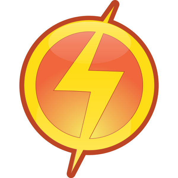 Superhero Flash Symbol