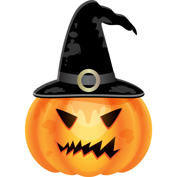 Witch Halloween Pumpkin