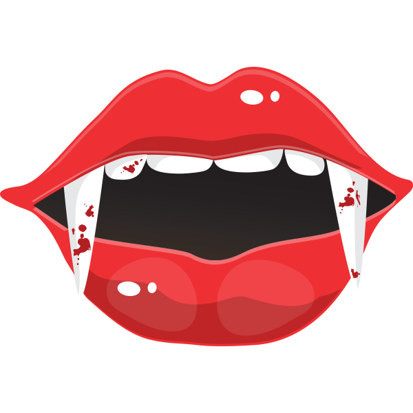 Hot Vampire Lips