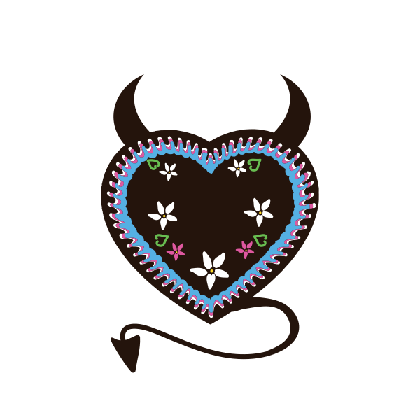 Mein Dirndl ist in der Wäsche