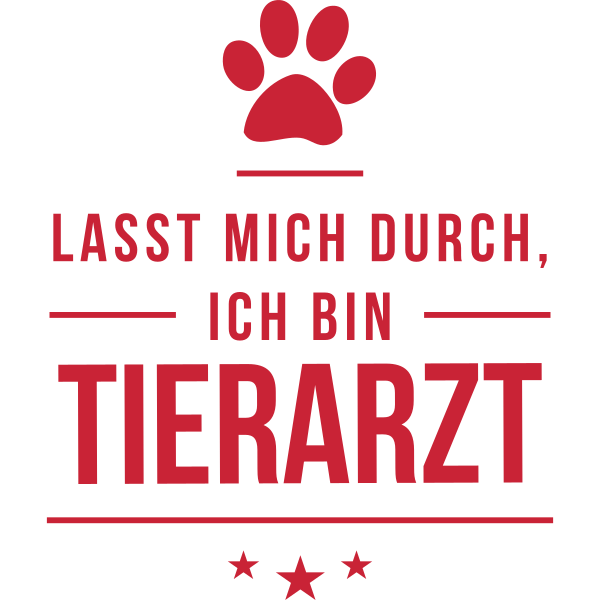 Lasst mich durch ich bin Tierarzt