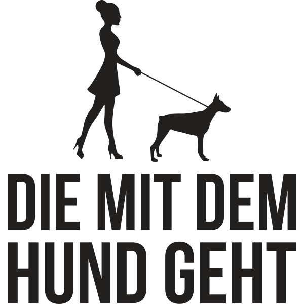 Die mit dem Hund geht