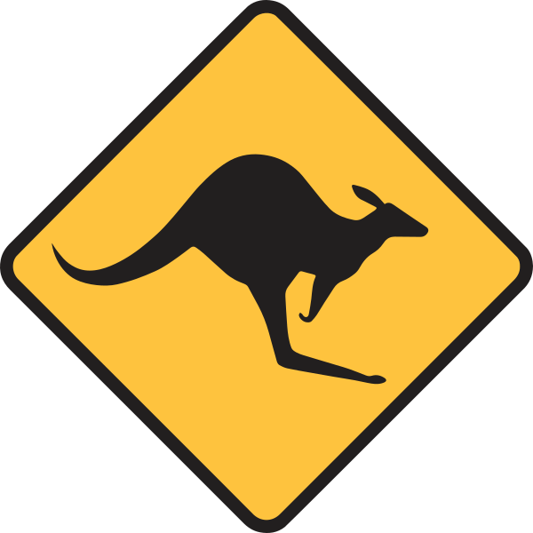 Kangaroo Warning