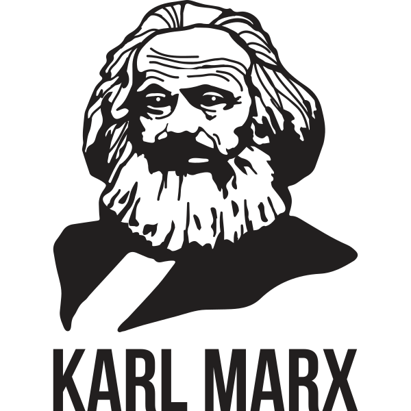 Karl Marx SIlhouette