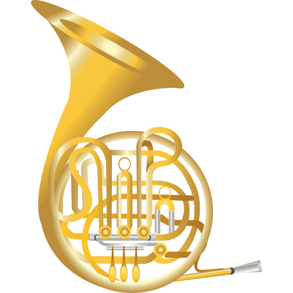 French Horn Instrument