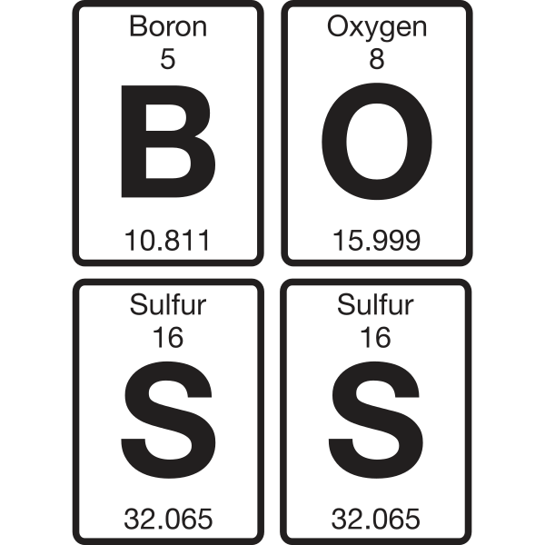 BOSS Chemical Elements