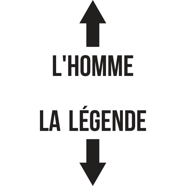 L'homme la légende