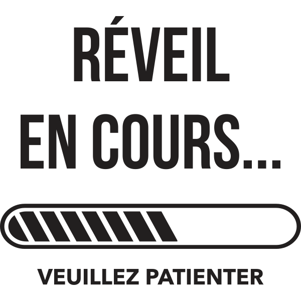 Réveil En Cours Veuillez Patienter