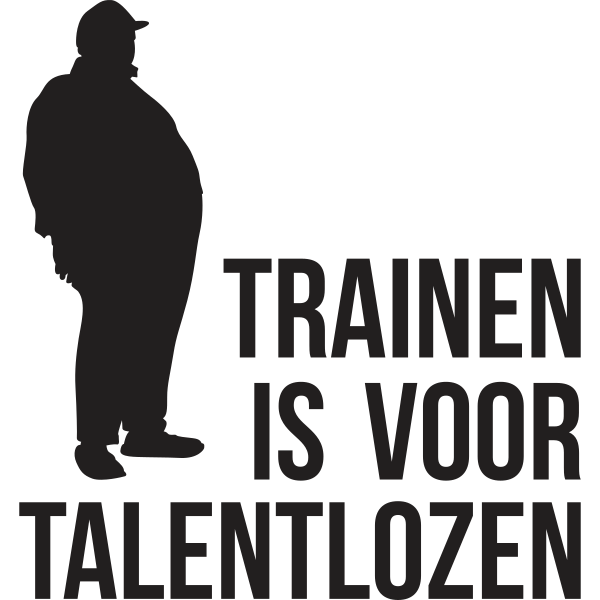 Trainen is voor talentlozen