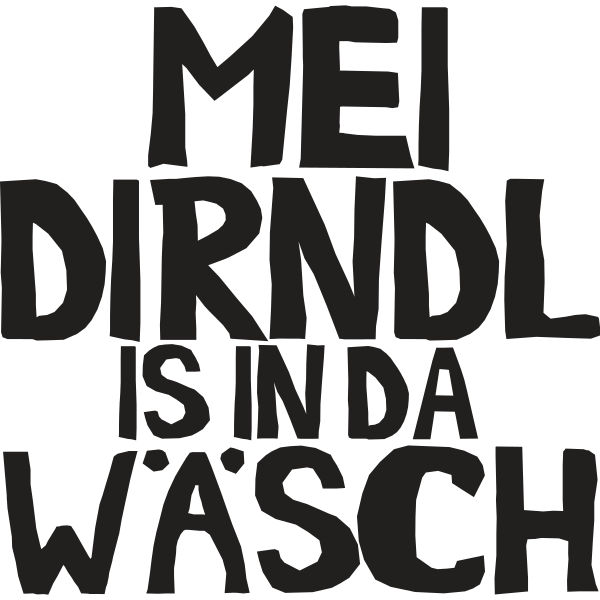 Mei Dirndl in da Wäsch