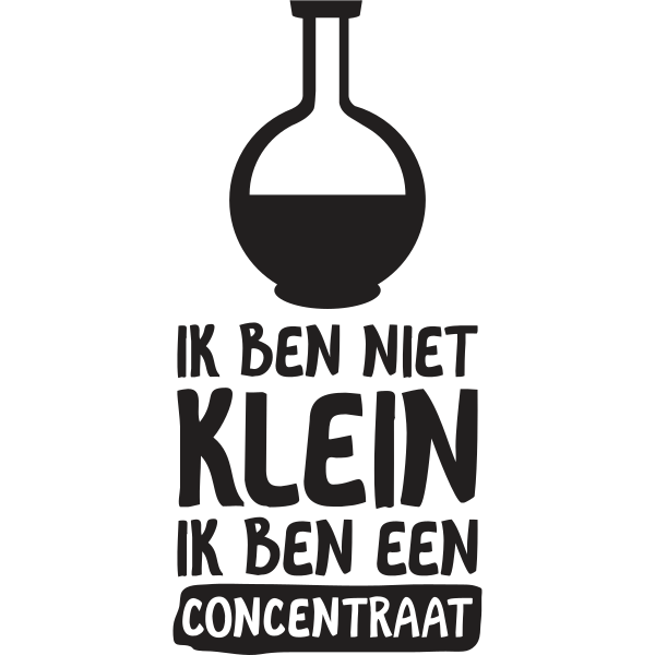 Ik Ben Niet Klein Ik Ben Een Concentraat