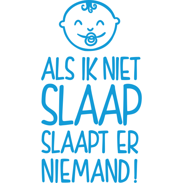 Als ik niet slaap slaapt er niemand