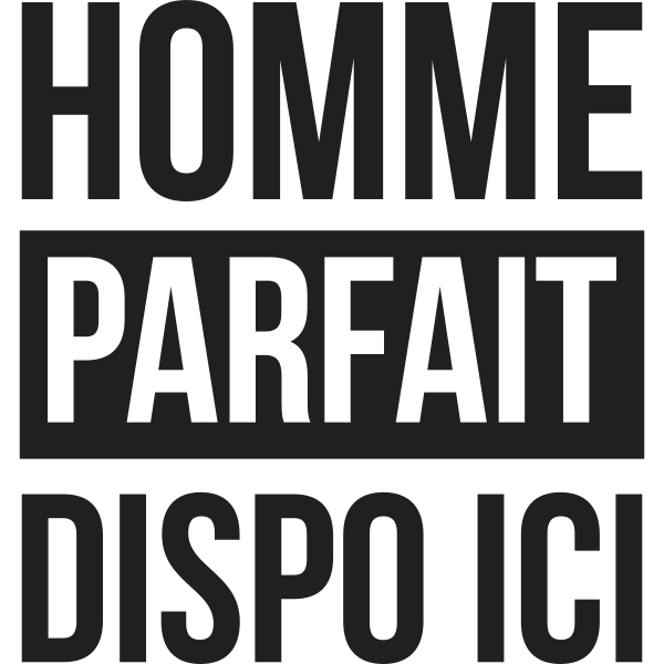 Homme parfait dispo ici