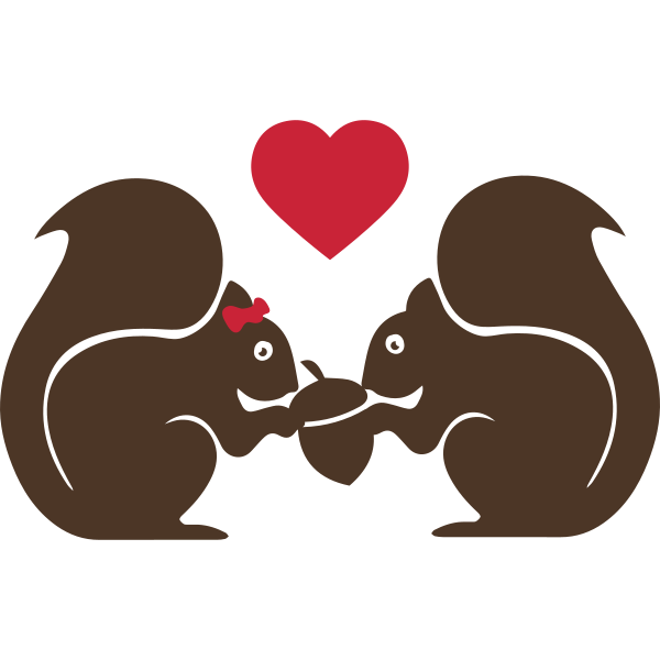 Squirrels In Love