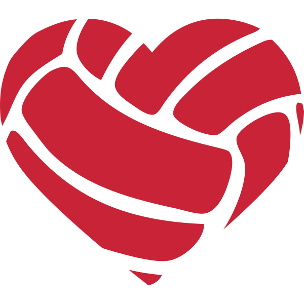 Volleyball Heart