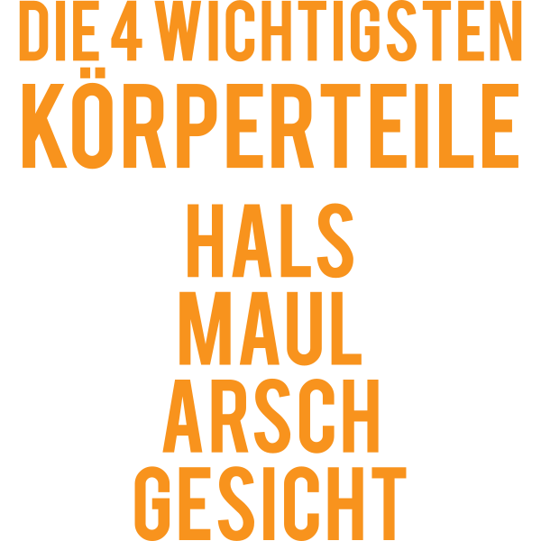 Hals Maul Arsch Gesicht