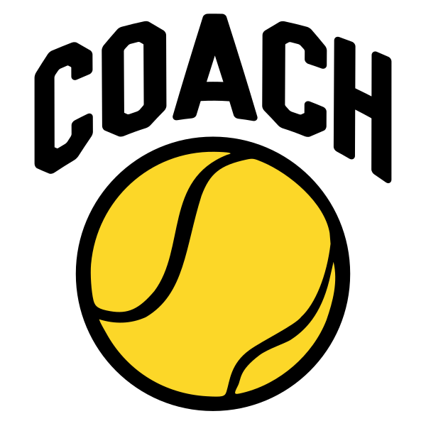 Tennis Coach Logo