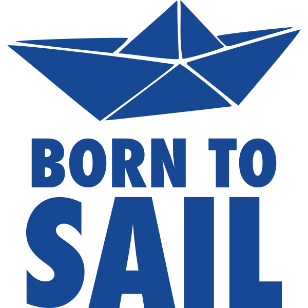 Born To Sail Paper Boat