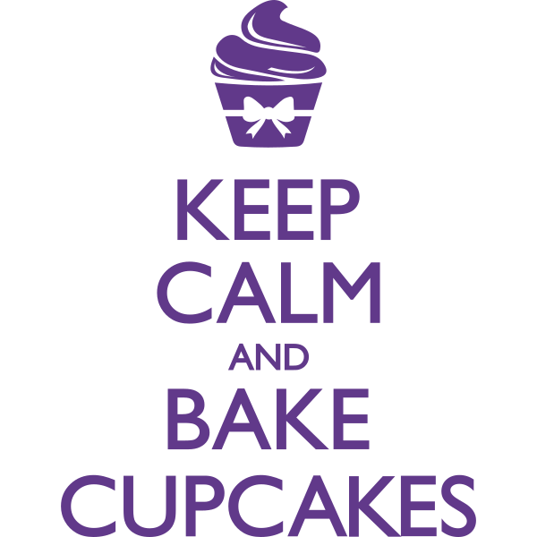 Keep Calm And Bake Cupcakes