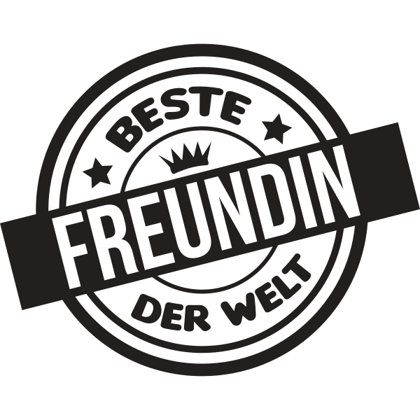 Beste Freundin der Welt Logo