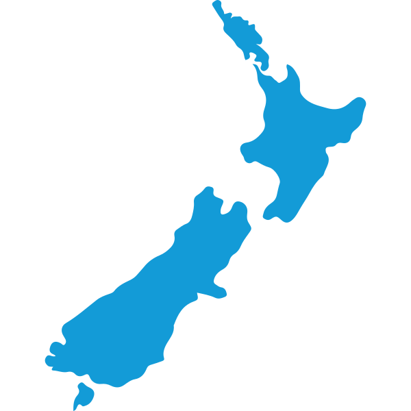 New Zealand Country Map