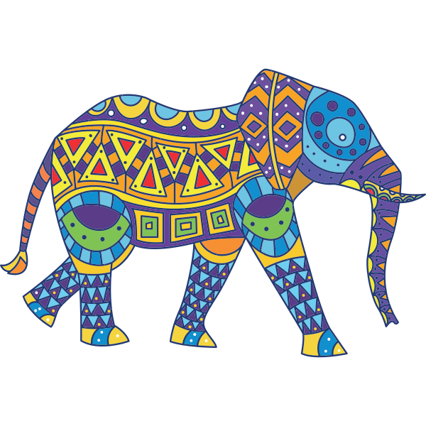 Stylish Indian Elephant