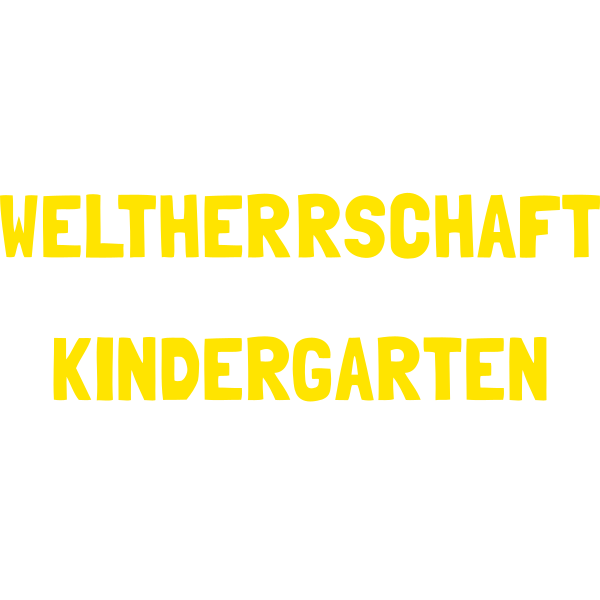 ZUm Kindergarten gezwungen